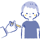 採血しても泣かない