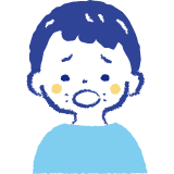 口や鼻の中が乾いている