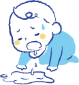 24時間たっても、おう吐が止まらない