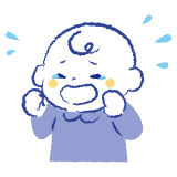泣いてばかりいる