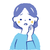 口中、口の周りが乾く