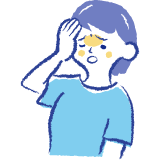 微熱がある