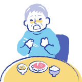 いつもより塩辛さを感じる、味覚異常があるようだ