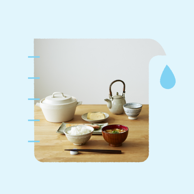 水分補給の基本は食事!? そのワケを知っておきたい