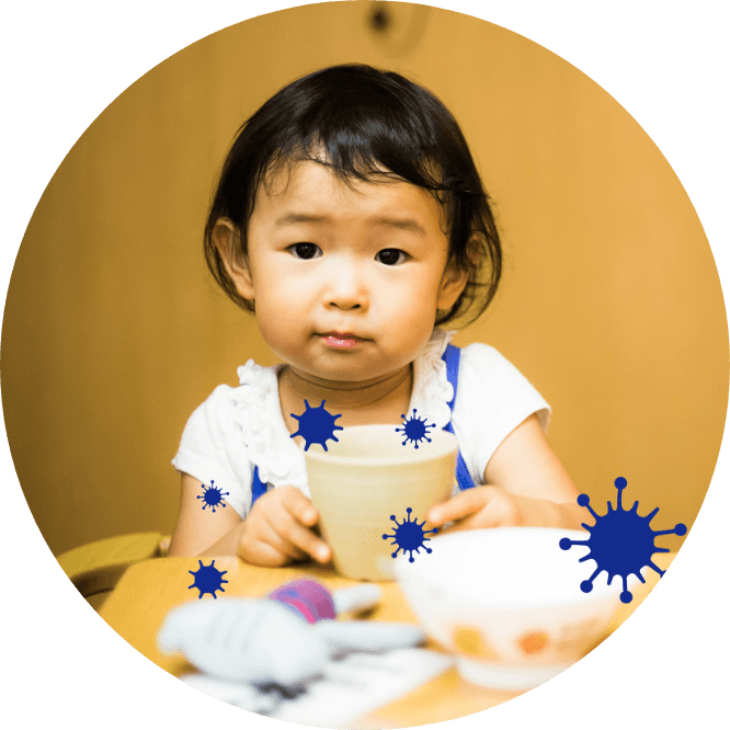 十河先生、子供のノロウイルス対策って大変ですか？